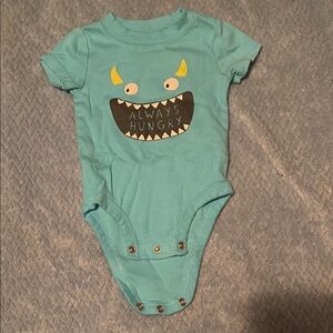 Carter's Blue Monster Bodysuit One Piece
